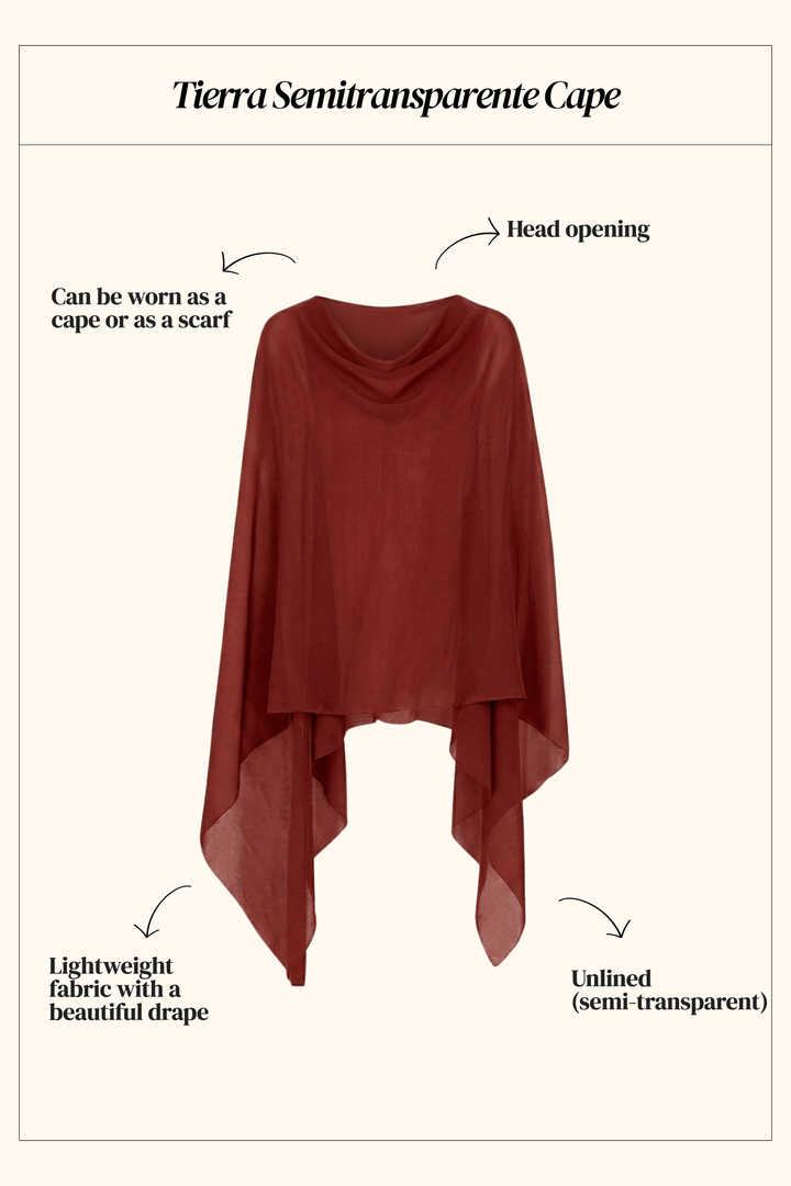 Tierra Semitransparent Cape