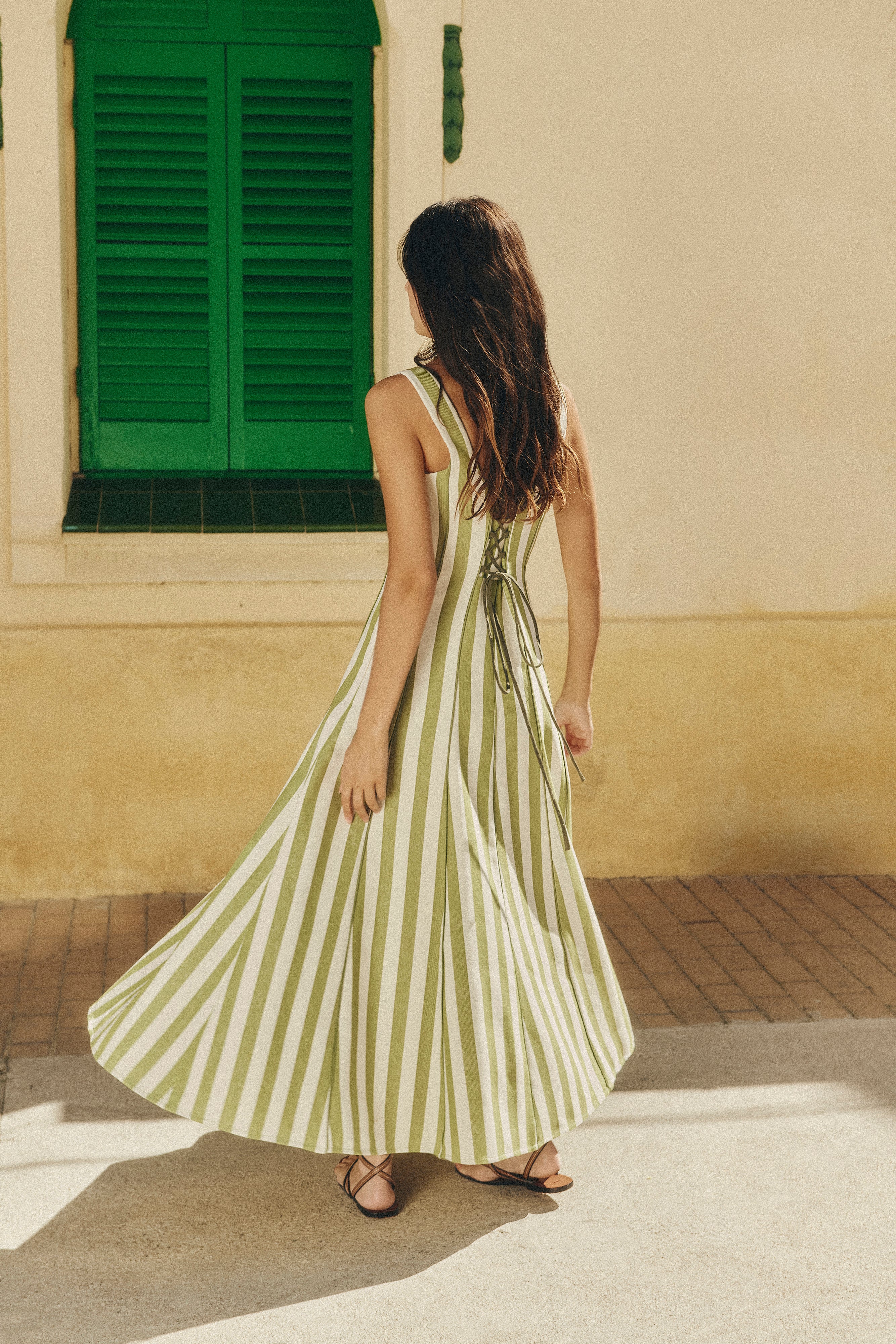 chiara green dress Mini Dress Chiara