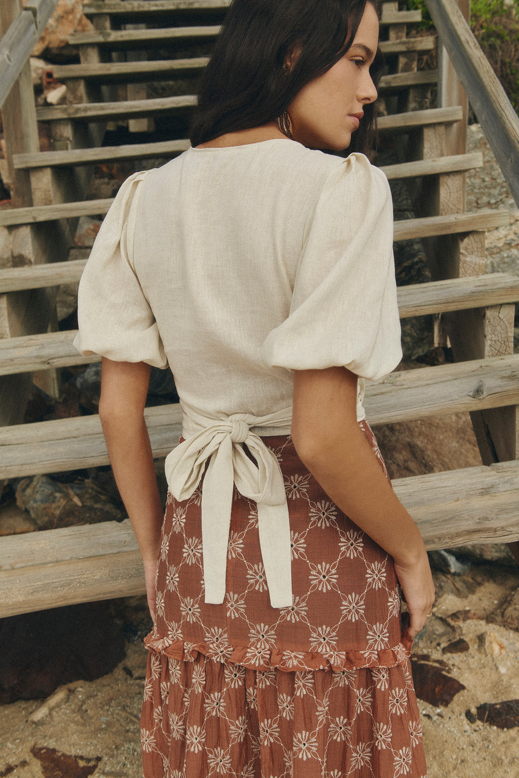 Varenna Cream Blouse