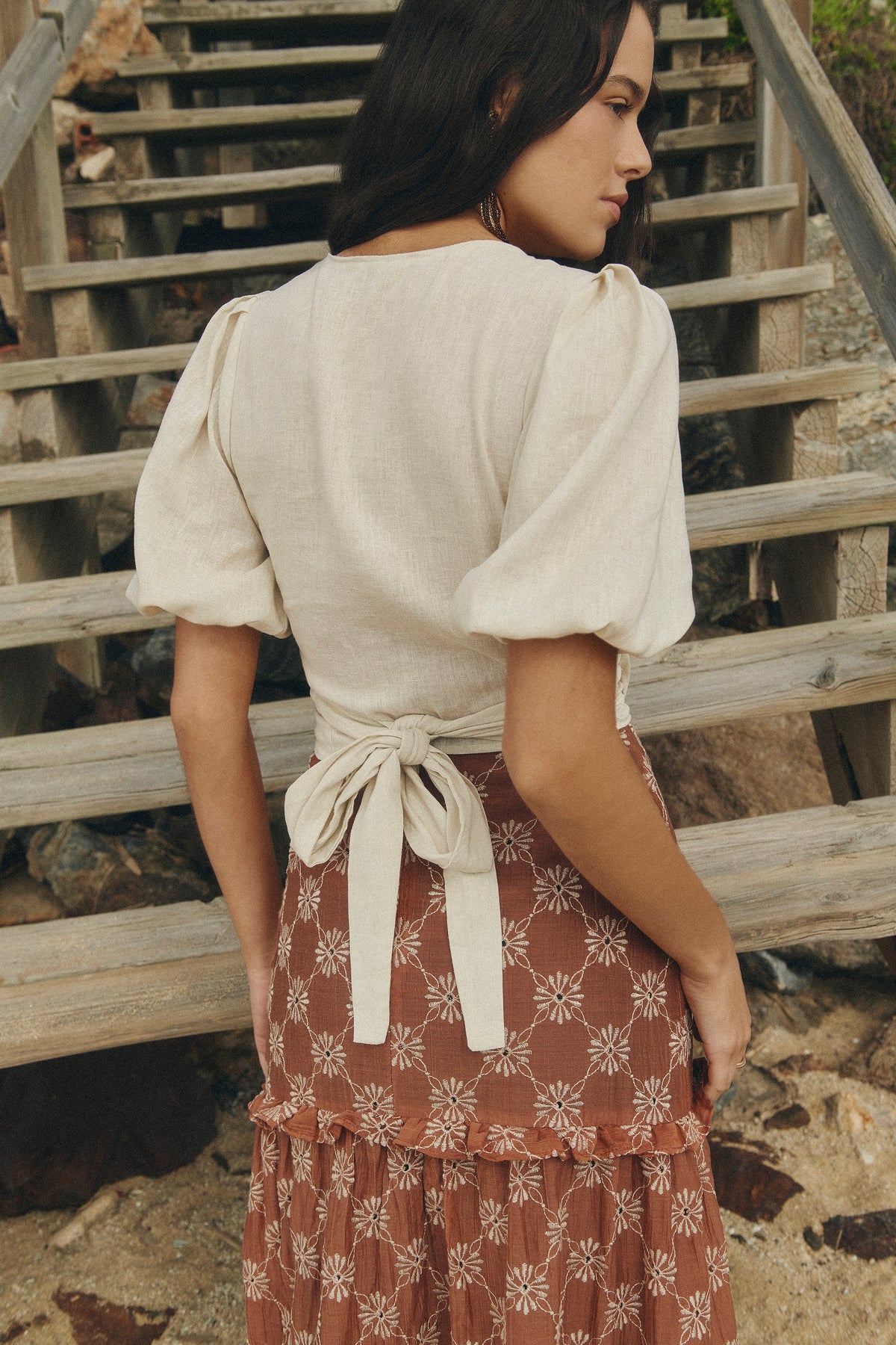Varenna Cream Blouse