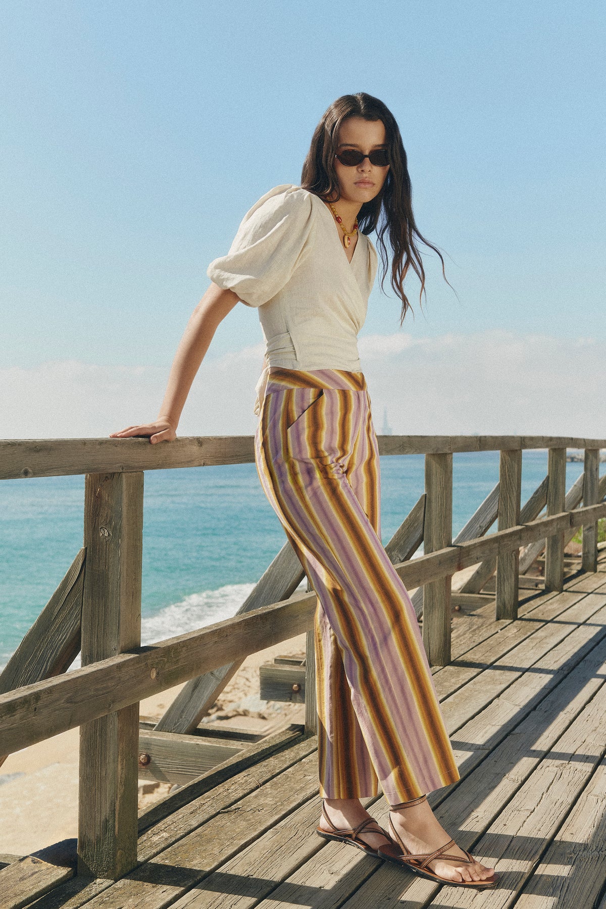 Varenna Cream Blouse