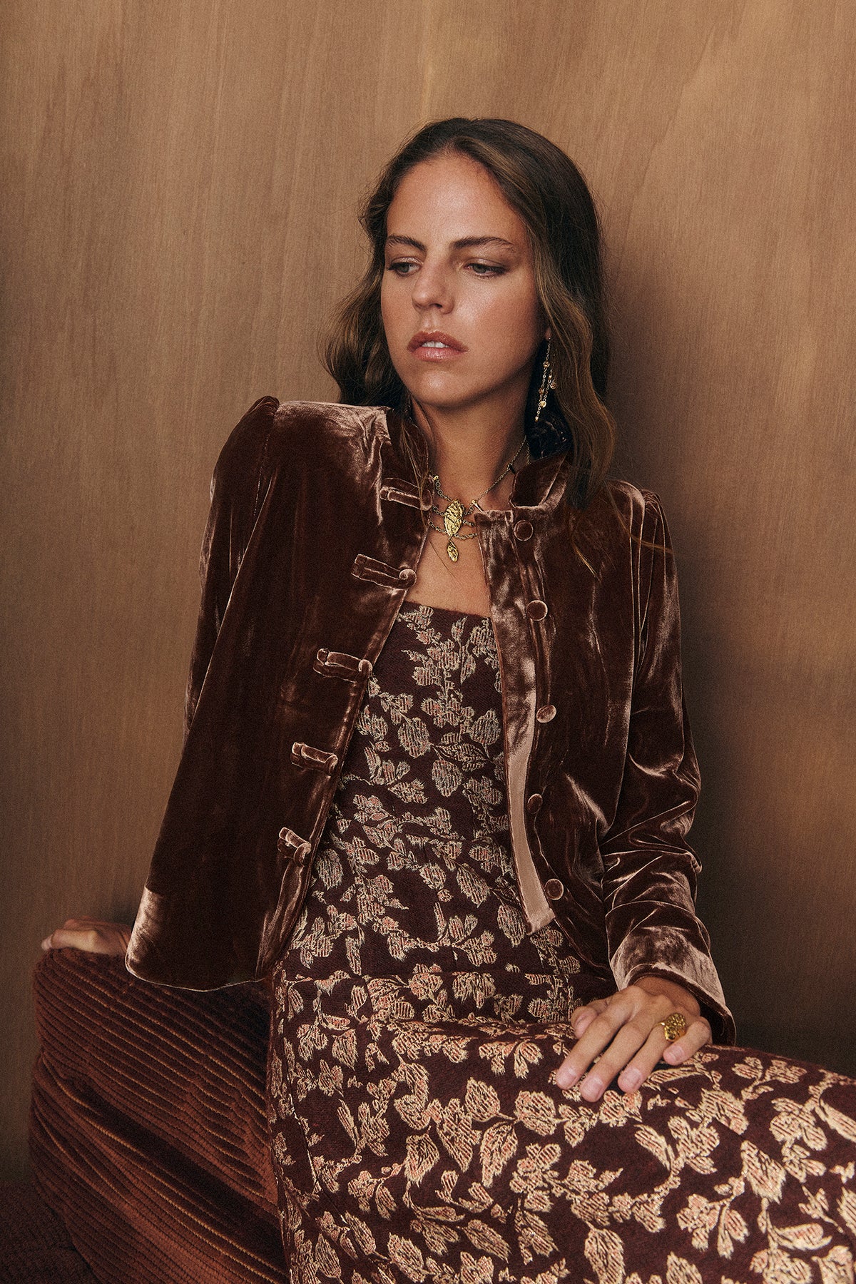 Adela Brown Jacket