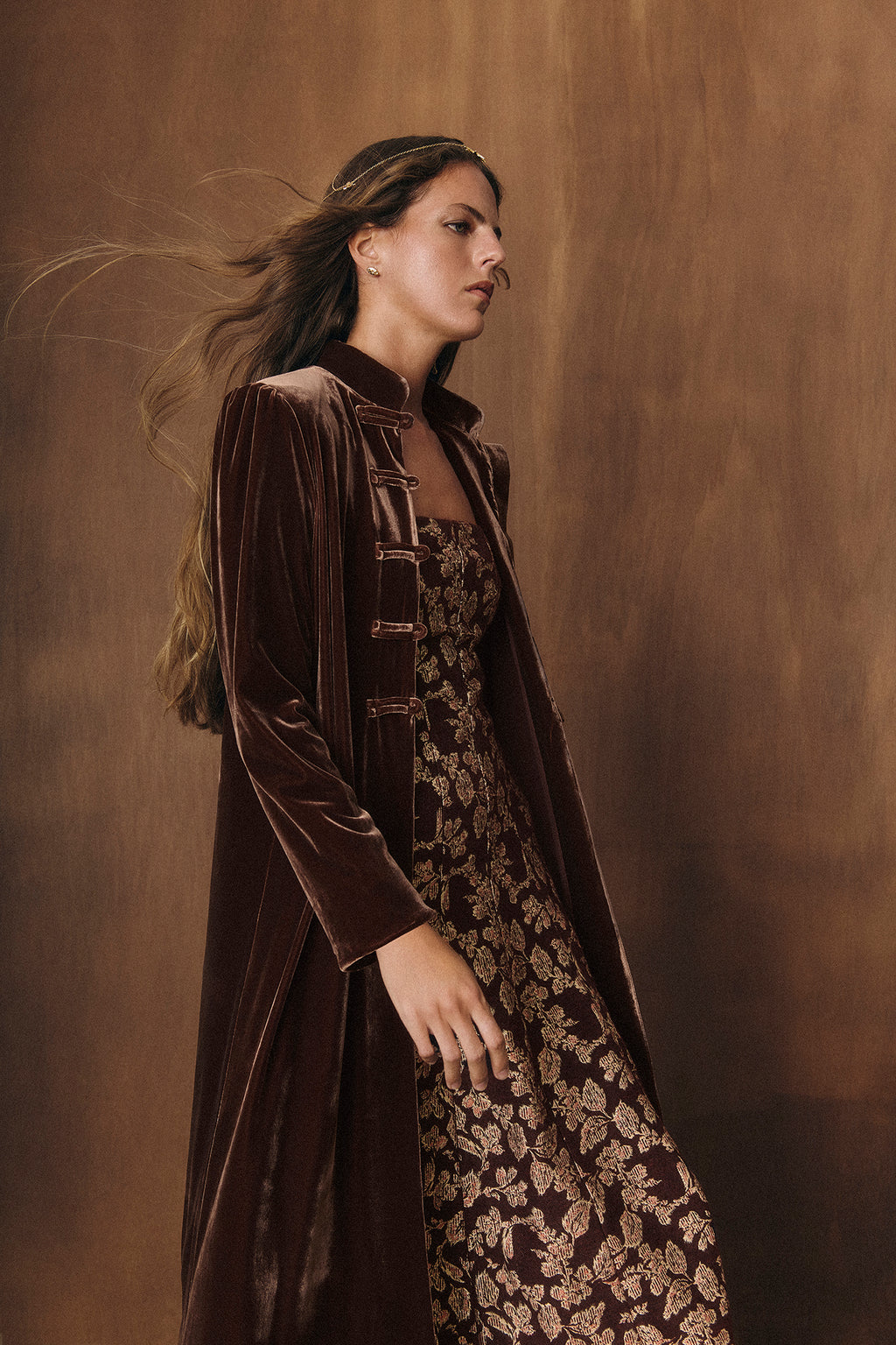 Cecilia Brown Coat