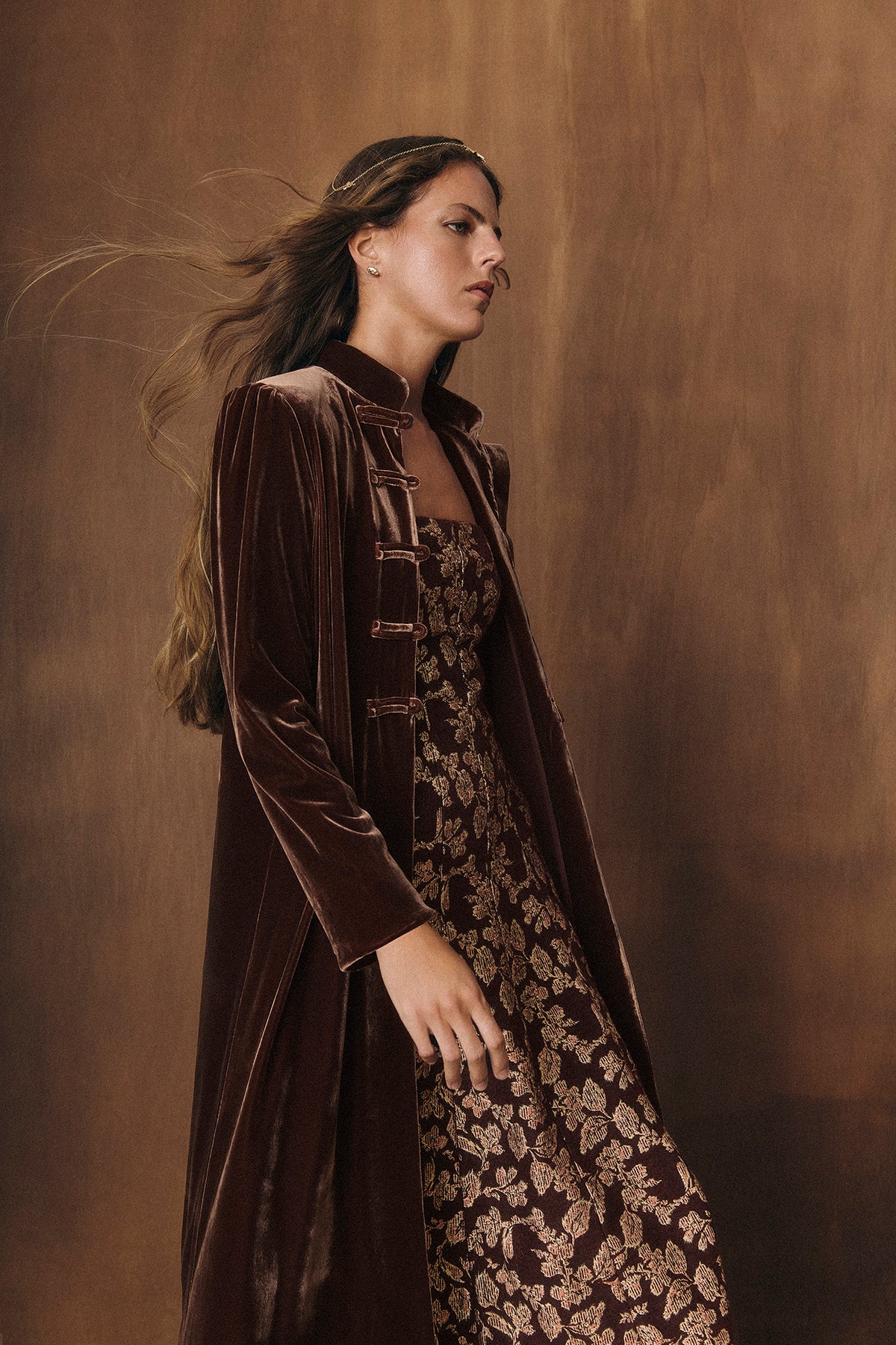 Cecilia Brown Coat