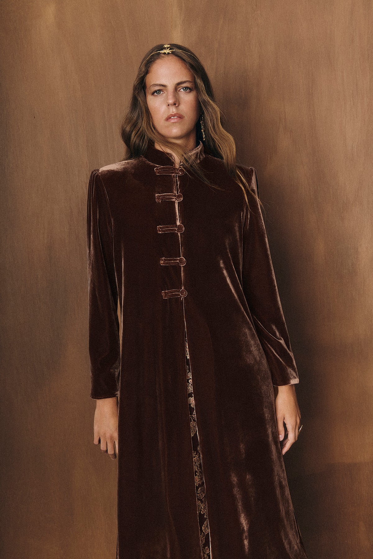 Cecilia Brown Coat