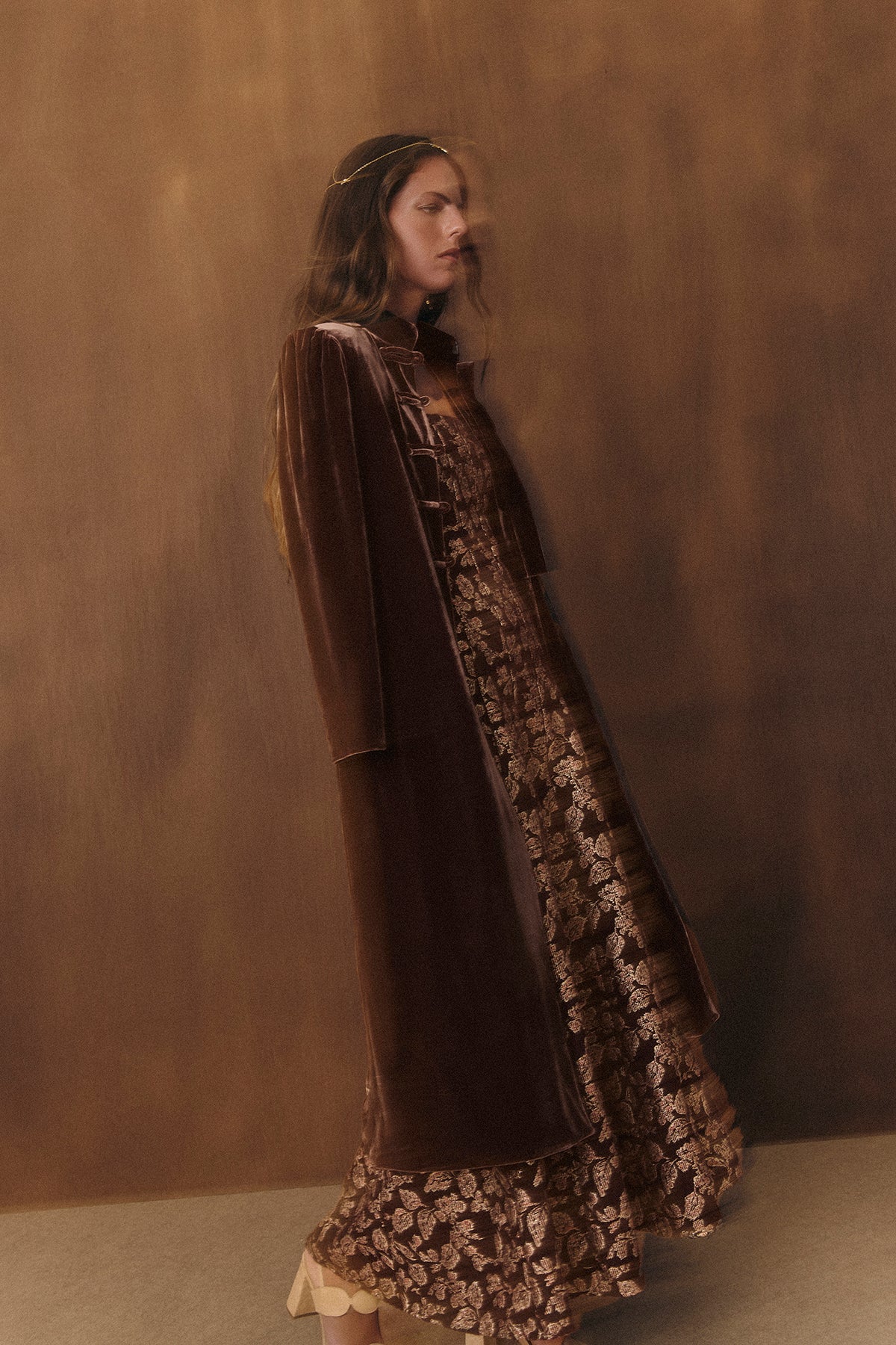 Cecilia Brown Coat