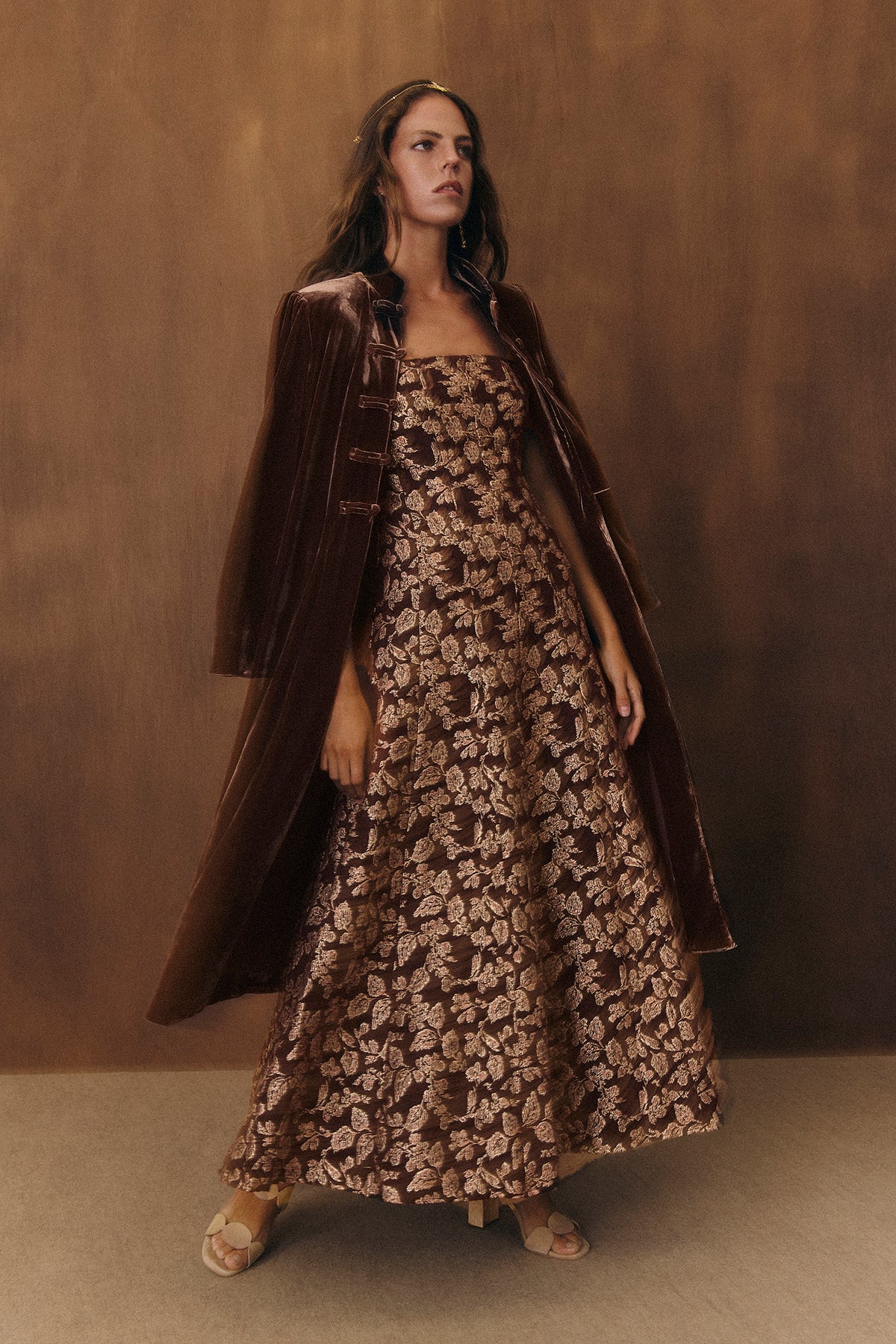 Cecilia Brown Coat