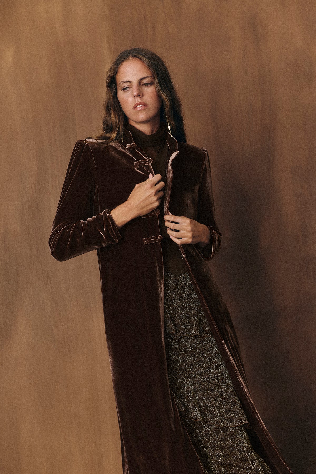 Cecilia Brown Coat
