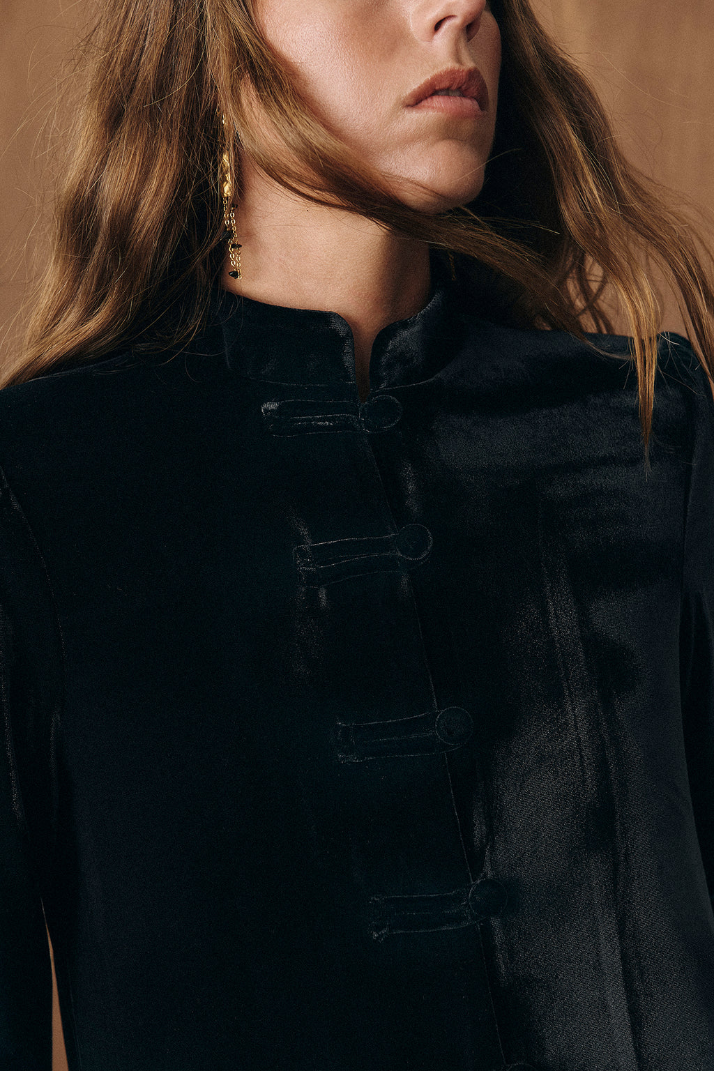 Cecilia Black Coat