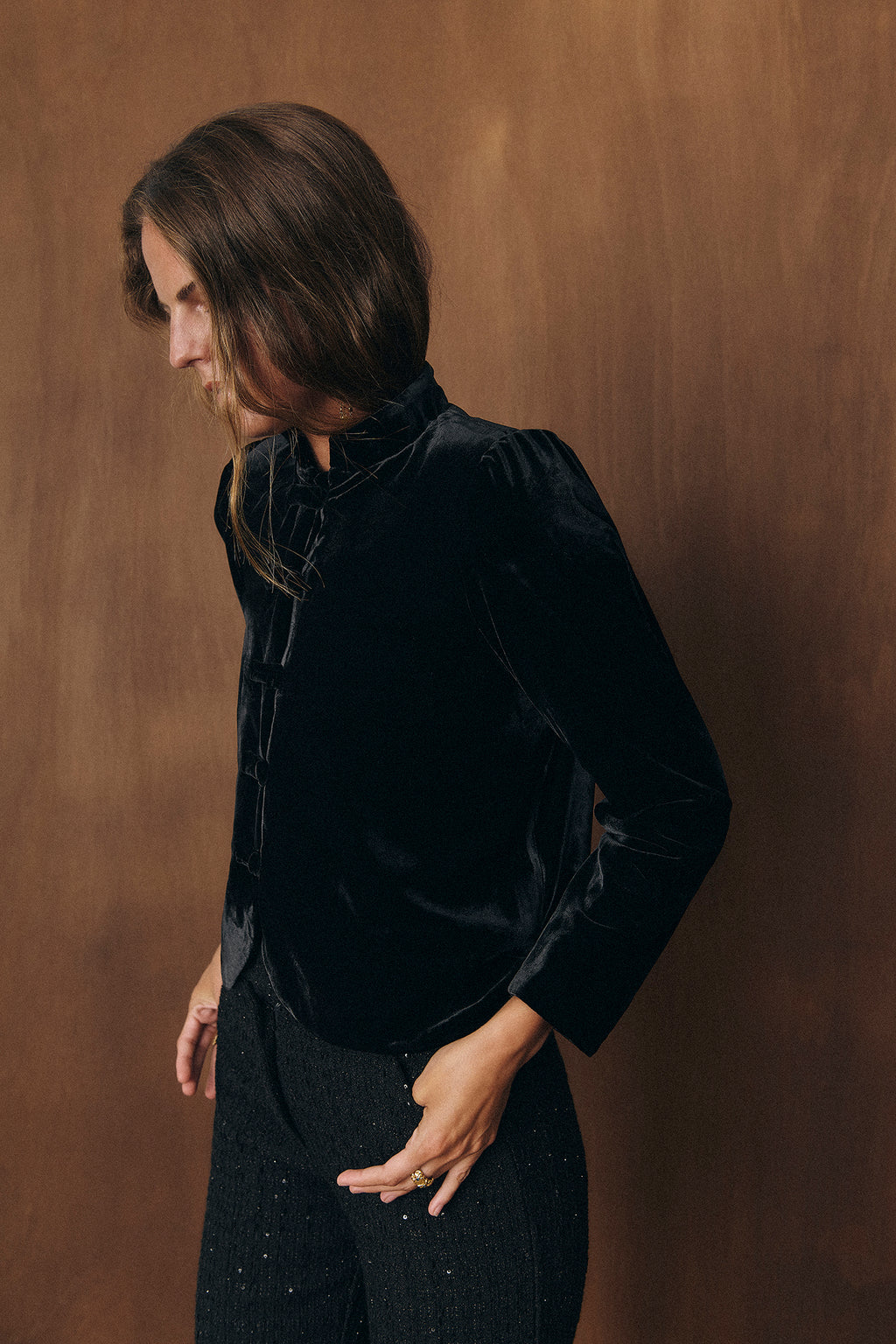 Adela Black Jacket