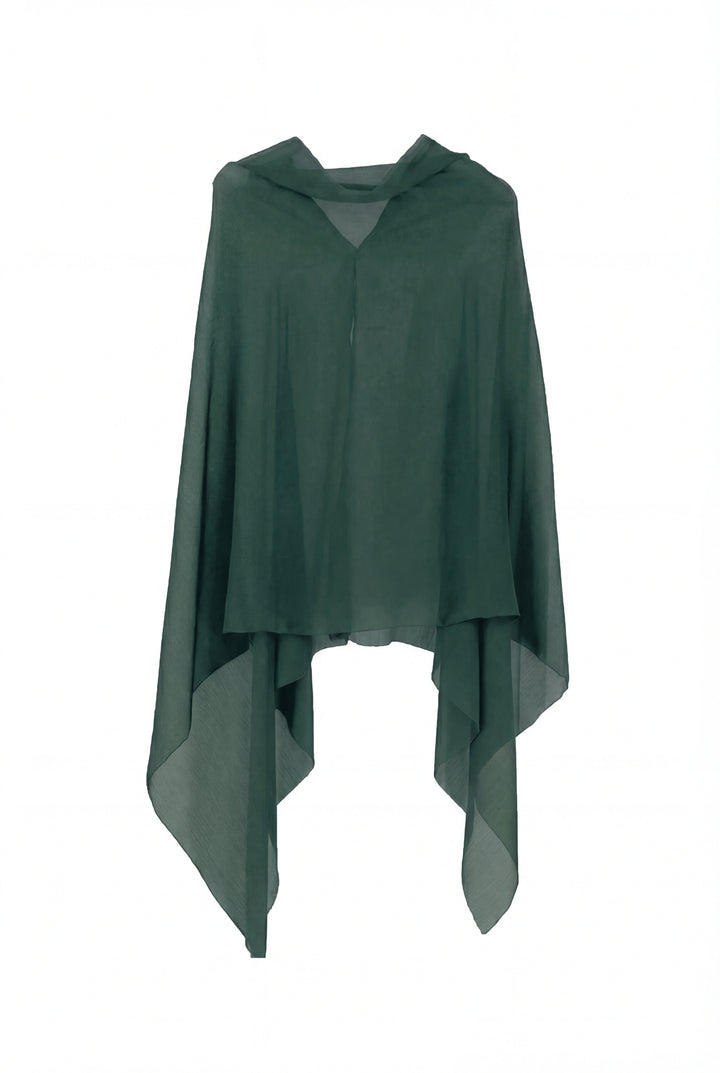 Capa Semitransparente Verde Botella