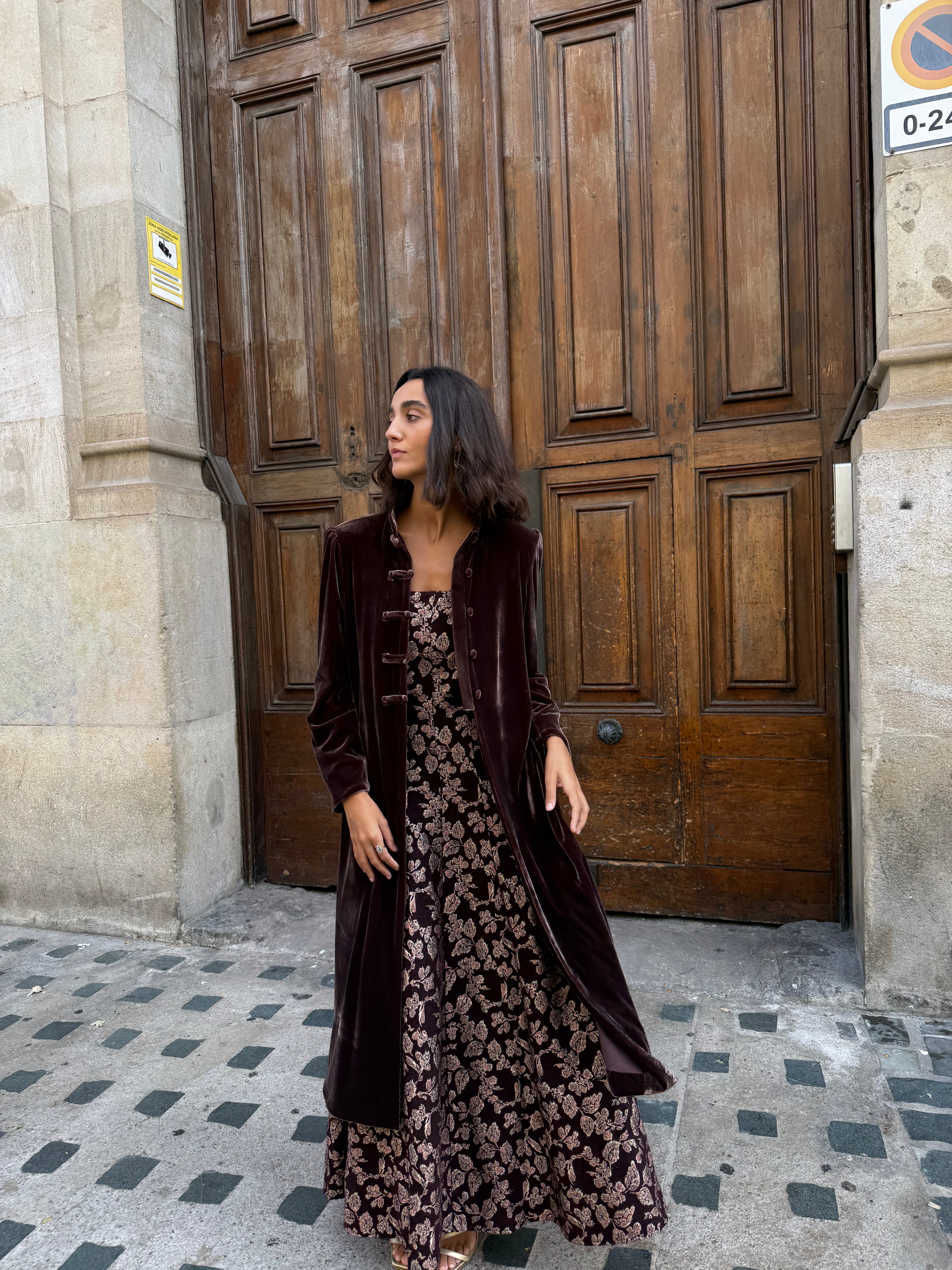 Cecilia Brown Coat