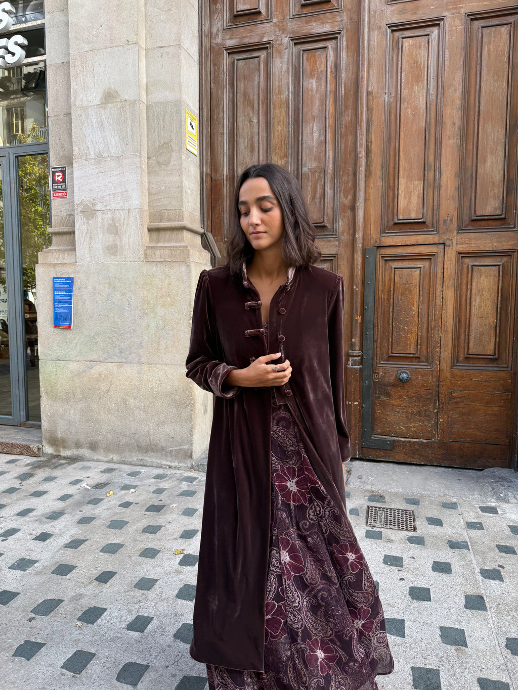 Cecilia Brown Coat