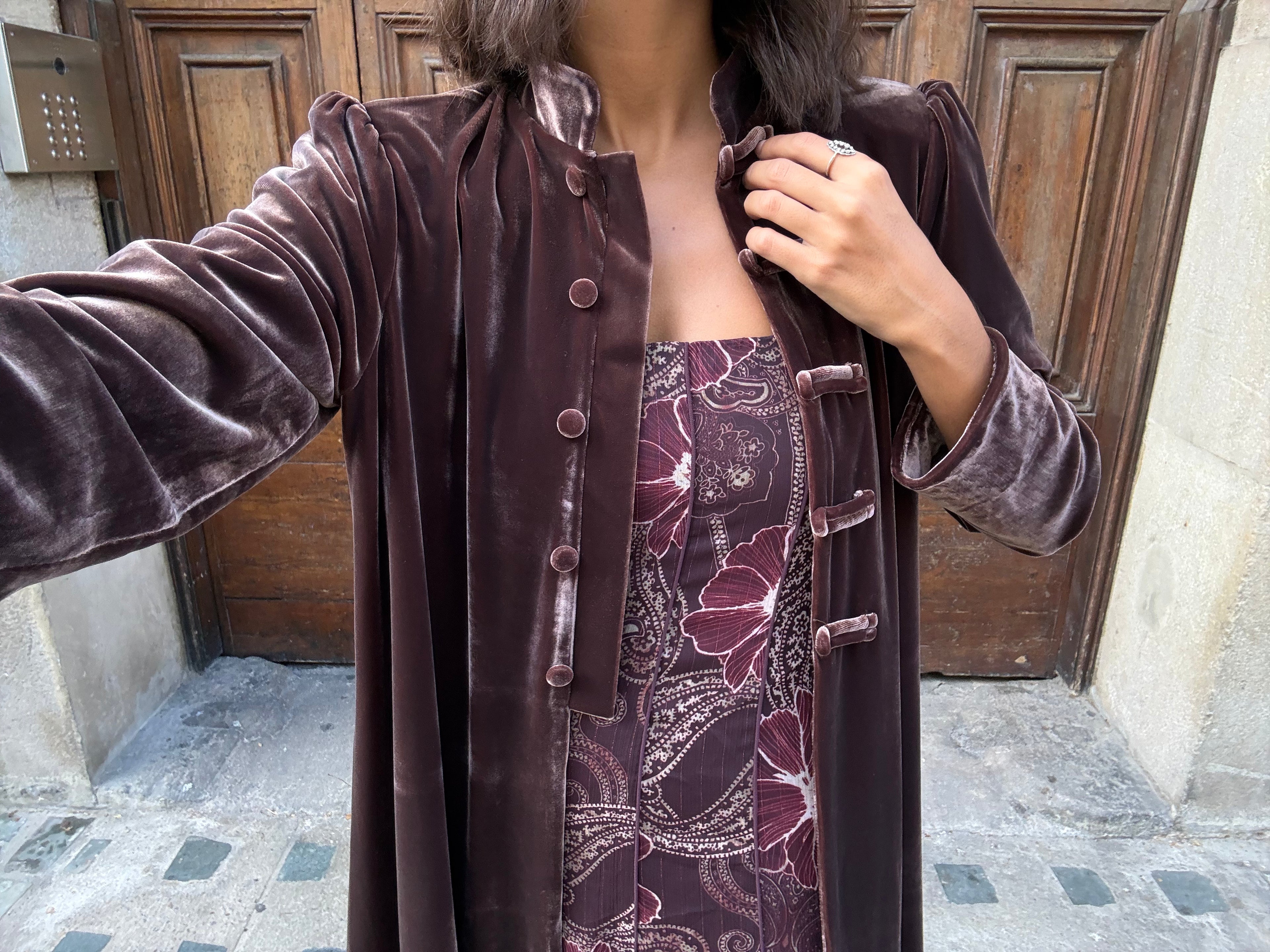 Cecilia Brown Coat